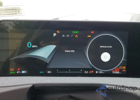 2022 Kia Ev6 Wind Wind z USA, uszkodzony, nr VIN KNDC3DLC4N5044871